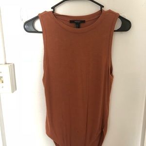 High neck body suit one piece